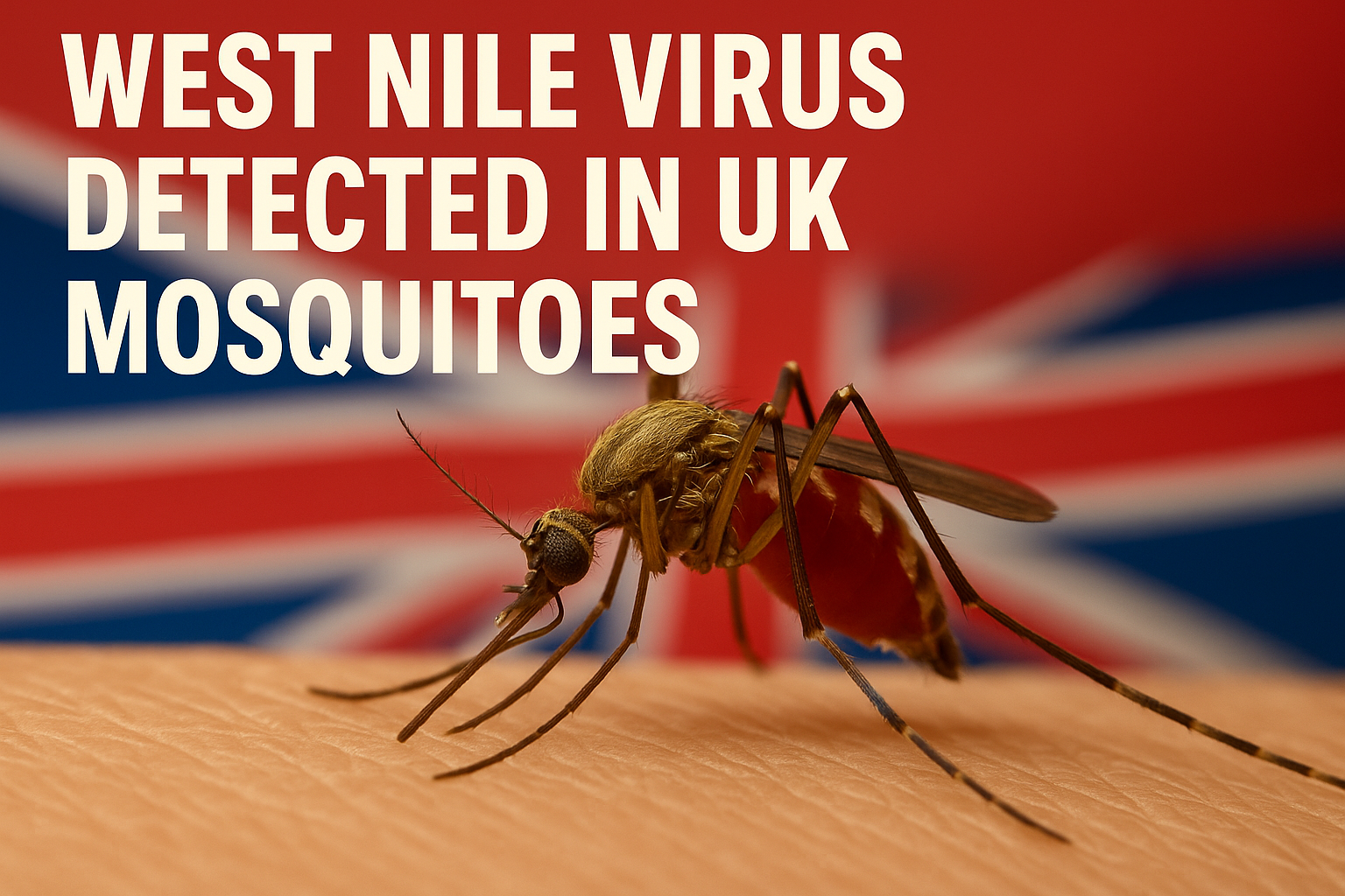 West Nile Virus Detected in UK Mosquitoes: No Vaccine, Low Risk, High Vigilance