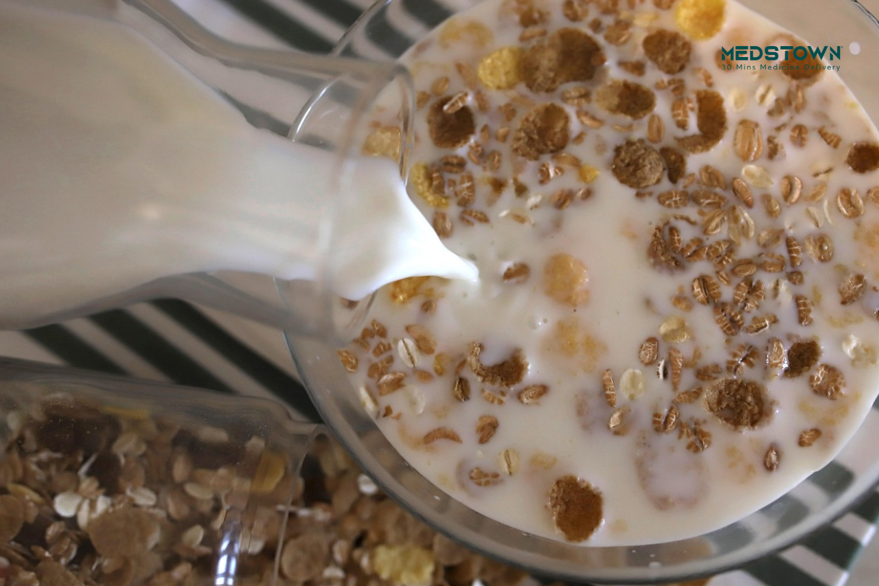 milk oats