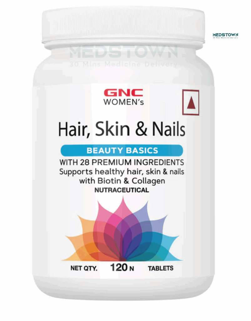 GNC Womens Hair,skin,nail product online dleievery with in 30 mins
