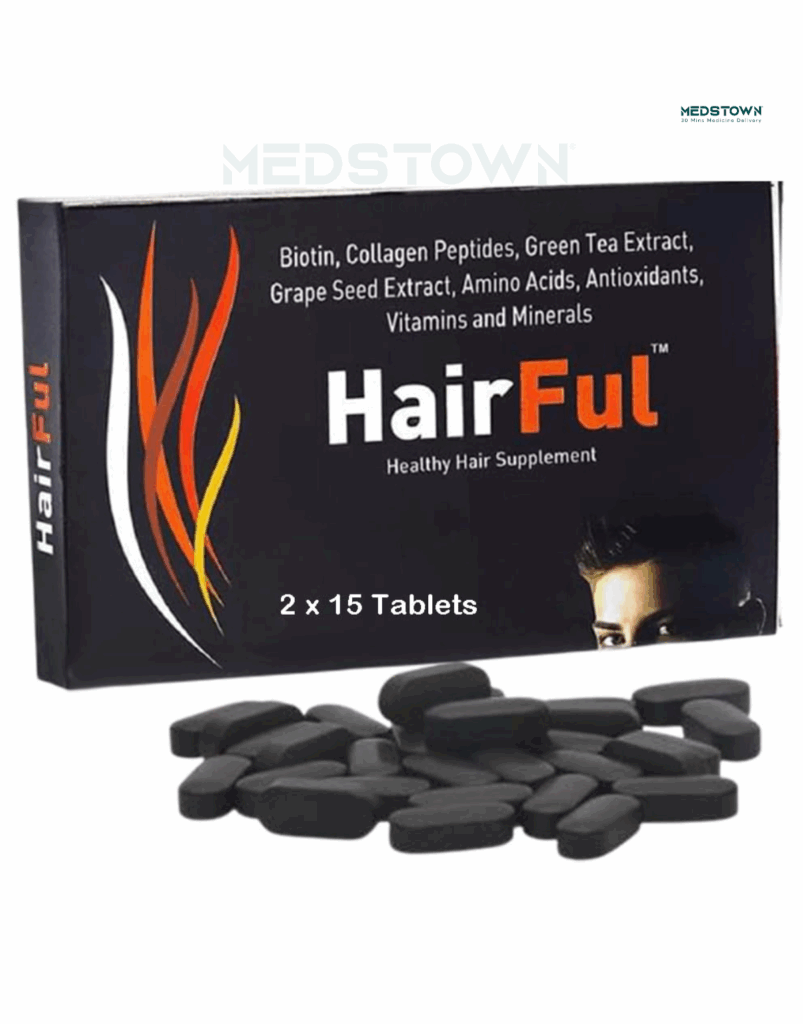 HAIRFUL SUPPLEMENTS DELIEVRY IN 30 MINS