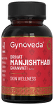 Gynoveda Brihat Manjishthadi Ghanvati Tablet Skin Wellness (240 Each)