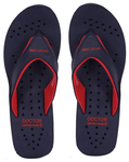 Doctor Extra Soft Ortho Care Orthopaedic Diabetic Pregnancy Comfort Flat Flipflops Slippers For Women Navy-Red 7