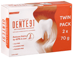 Dente 91 Anti-Stain Expert Cool Mint Toothpaste (70gm Each)