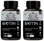 Earth King  Biotin 10,000mcg Capsule (60Each0