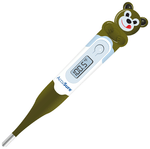 AccuSure Instant Flexible Digital Thermometer Kids Bear Design