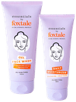 Foxtale Gel Face Wash Chamomile  Extract + Niacinamide (100ml) & Daily Moisturizer Niacinamide Kokum Butter(50ml)