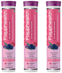 Fixuphealth Glutathione 500mg Effervescent Tablet (15 Each) Strawberry