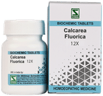 Dr Willmar Schwabe India Calcarea Fluorica Biochemic Tablet 12X