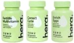 Combo Pack of Hera Correct Cycle Capsule (60), Hera Enrich Eggs Capsule (30) & Hera Fertilife Multivitamin Capsule (60)