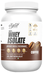 Elixir Wellness 100% Whey Isolate Coffee