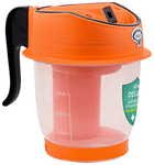 Crescent Delux Facial Steamer Vaporizer for Cold and Cough Medium Orange