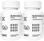 DailyX Black Garlic 500mg Veg Capsule (60 Each)