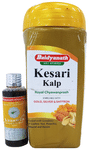 Baidyanath Kesari Kalp Royal Chyawanprash Enriched with Gold, Silver & Saffron with Kaaswin Cough Syrup 50ml Free