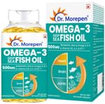Dr. Morepen Omega 3 Deep Sea Fish Oil 500 mg for Heart, Brain & Joints