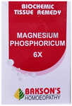 Bakson's Homoeopathy Magnesium Phosphoricum Biochemic Tablet 6X