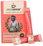 GreenBrrew Green Coffee Sachet (3gm Each) Cappuccino Green