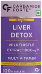 Carbamide Forte Liver Detox with Milk Thistle Extract 800mg+ Multivitamin | For Liver Health & Digestion | Tablet