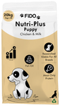 Fido Nutri-Plus Puppy Chicken & Milk (1kg Each)