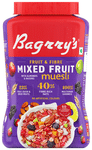 Bagrry's Fruit 'n' Fibre Mixed Fruit with Almonds and Raisins Muesli