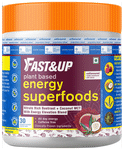 Fast&Up Plant Based Energy Superfoods, Nitrate Rich Beetroot + Coconut MCT + Energy Elevation Blend