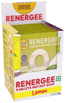 Grami Superfoods Renergee 9 Millets Instant Gluten Free Soup Sachet (20gm Each) Lemon