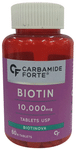 Carbamide Forte Biotin 10,000mcg Vitamin B7 Tablet for Skin, Hair & Nail Health