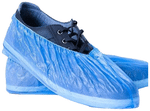 C Cure Disposable Plastic Shoe Cover (50 Pairs) Blue