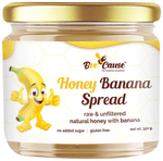 BeeCause Honey Banana Spread Gluten Free