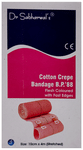 Dr. Sabharwal's Cotton Crepe Bandage BP 88 Stretched 10cmx4m