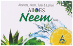 Alloes Neem Soap (75gm Each) Aloevera, Neem, Tulsi & Lemon