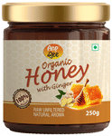Anp Bee Organic Honey with Ginger (250gm Each) Raw Unfiltered