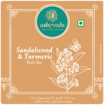 Ashpveda Sandalwood & Turmeric Body Bar