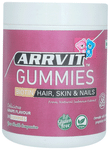 Arrvit Biotin Hair, Skin & Nails Gummies Delicious Grape No Added Sugar