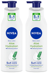 Combo Pack of Nivea Aloe Hydration Body Lotion