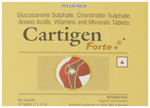 Cartigen Forte + Tablet with Glucosamine, Chondroitin, Amino Acids, Vitamins & Minerals | For Bone, Joint & Muscle Care