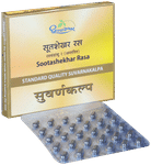 Dhootapapeshwar Sootashekhar Rasa Standard Quality Suvarnakalpa Tablet