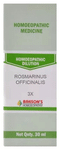 Bakson's Homoeopathy Rosmarinus Officinalis Dilution 3X