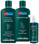 Dr Batra's Combo Pack of Anti-Dandruff Hair Serum 125ml, Conditioner 200ml and Hair Control Shampoo 200ml