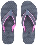 Doctor Extra Soft D 3 Women's Slippers with Bounce Back Technology Orthopaedic and Diabetic MCR Anti-skid Cushion Comfort Grey Pink 9