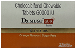 D3 Must 60K Tablet Orange Sugar Free