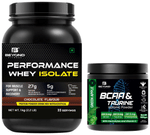 Beyond Fitness Combo Pack Of Performance whey isolate 1kg And BCAA  & Taurine isotoni 500mg