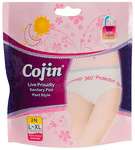 Cojin Pant Style Sanitary Pads (2 Each) L-XL
