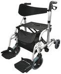 Entros ​SC5025C Aluminium Rollator Walker Push Chair Grey