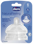 Chicco Natural Feeling 6M+ F Food Teat