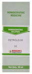 Bakson's Homoeopathy Petroleum Dilution 3X