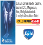 Calcigiant-K27-M Tablet for Muscle, Teeth and Joint Health