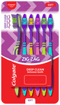 Colgate ZigZag Soft Bristle Toothbrush