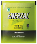 Enerzal Enerzal Energy & Electrolyte Drink with 5 Vital Electrolytes | For Stomach Care | Flavour Powder Lime