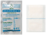 Agarwals Gauze and Cotton Tissue B.P 1988 (Combine Dressing Pad) 10cm x 10cm