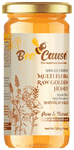 BeeCause Single Origin Multi Flora Raw Golden Honey